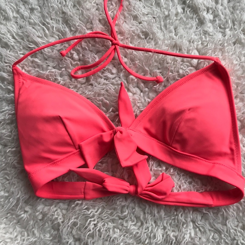 Victoria’s Secret coral bikini top